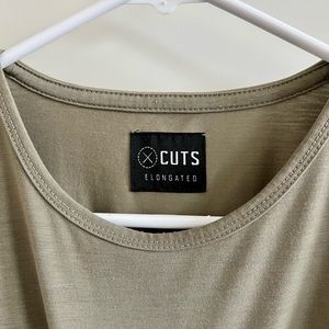 Cuts Clothing Elongated Light Olive (Old Style)